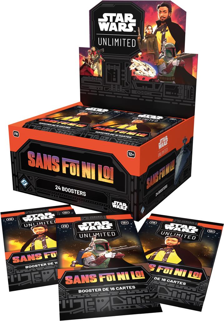 Star Wars Unlimited : Sans Foi Ni Loi - Display (24 boosters)(FR)