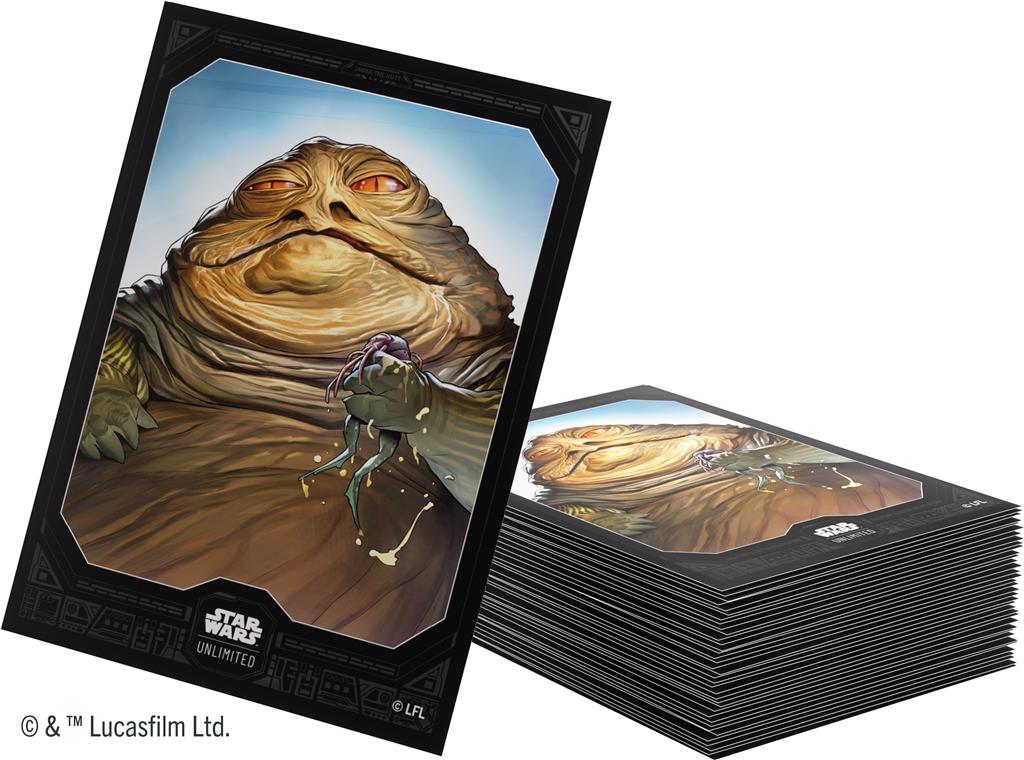[GGS15126ML] Star Wars Unlimited - Premium Art Sleeves : Jabba The Hutt