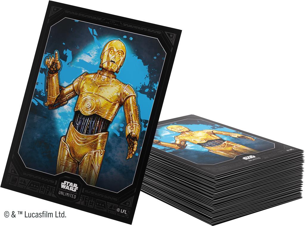 Star Wars Unlimited - Premium Art Sleeves : C-3PO