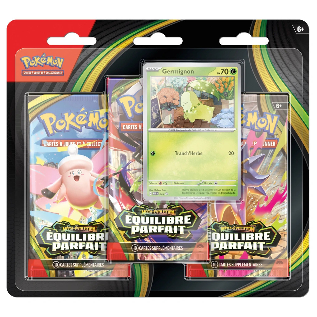 [3PACK01ME03] Pokémon ME03 - Équilibre Parfait : Pack 3 boosters