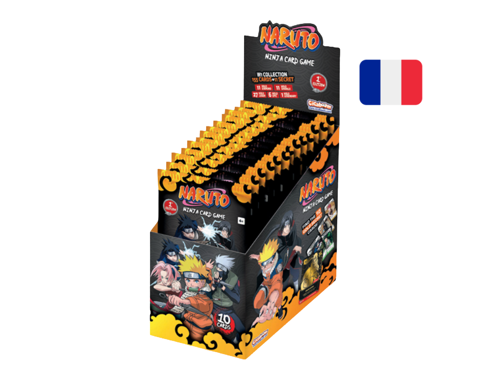 [NCG-NARUT-1-BX-B24-FR-C12] Naruto - First set : Display FR (24 Boosters)