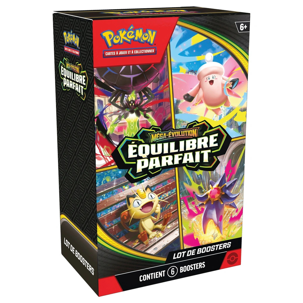 Pokémon ME03 - Équilibre Parfait: : Bundle 6 boosters