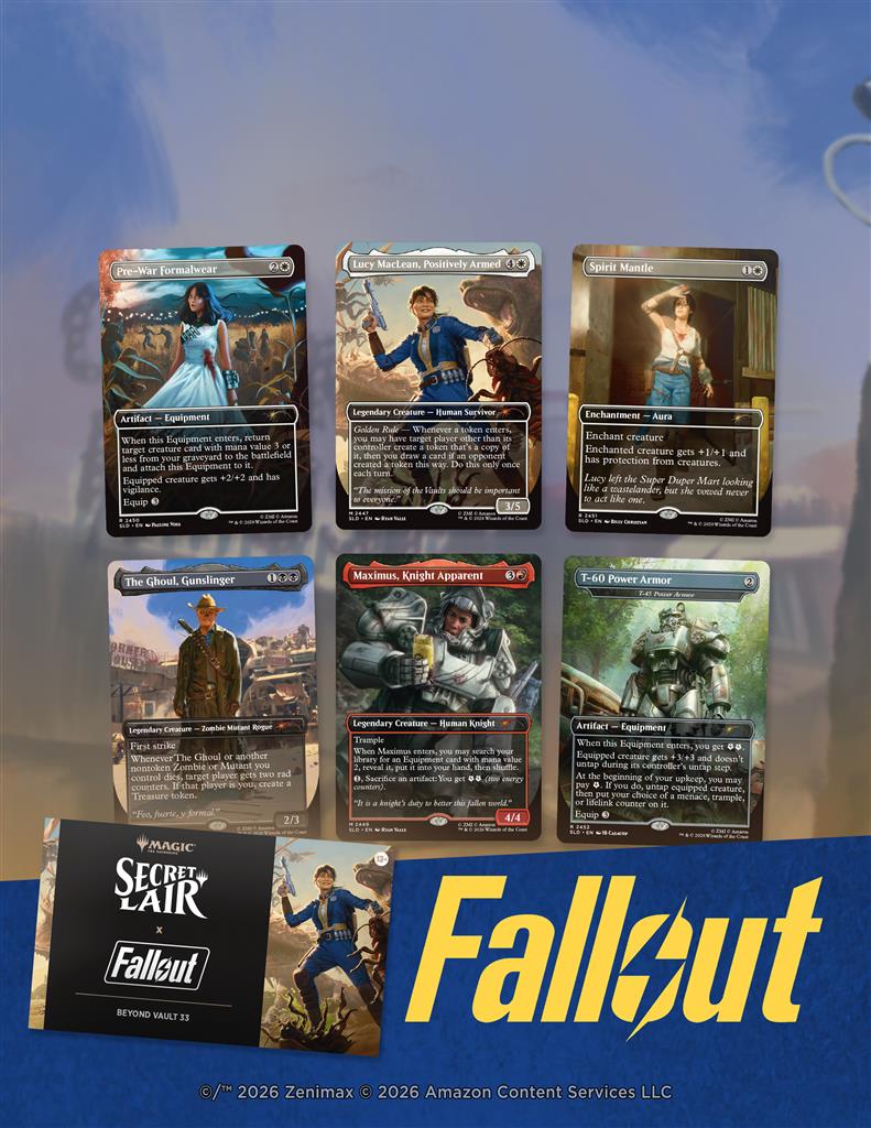[WISLFAL] Magic The Gathering - Secret Lair : Fallout Vault 33