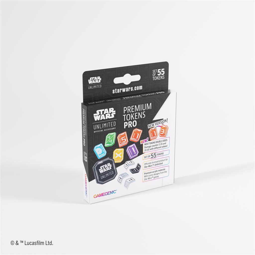 Star Wars Unlimited Acrylic Tokens Pro