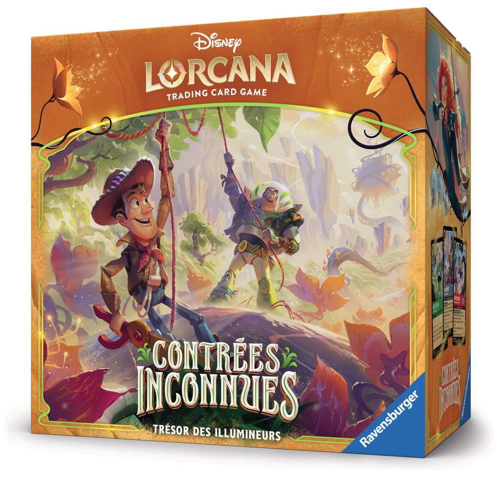 [11.098.866] Disney Lorcana set 12 - Contrées Inconnues - Trove-pack + carte "Flèche Parr" offerte