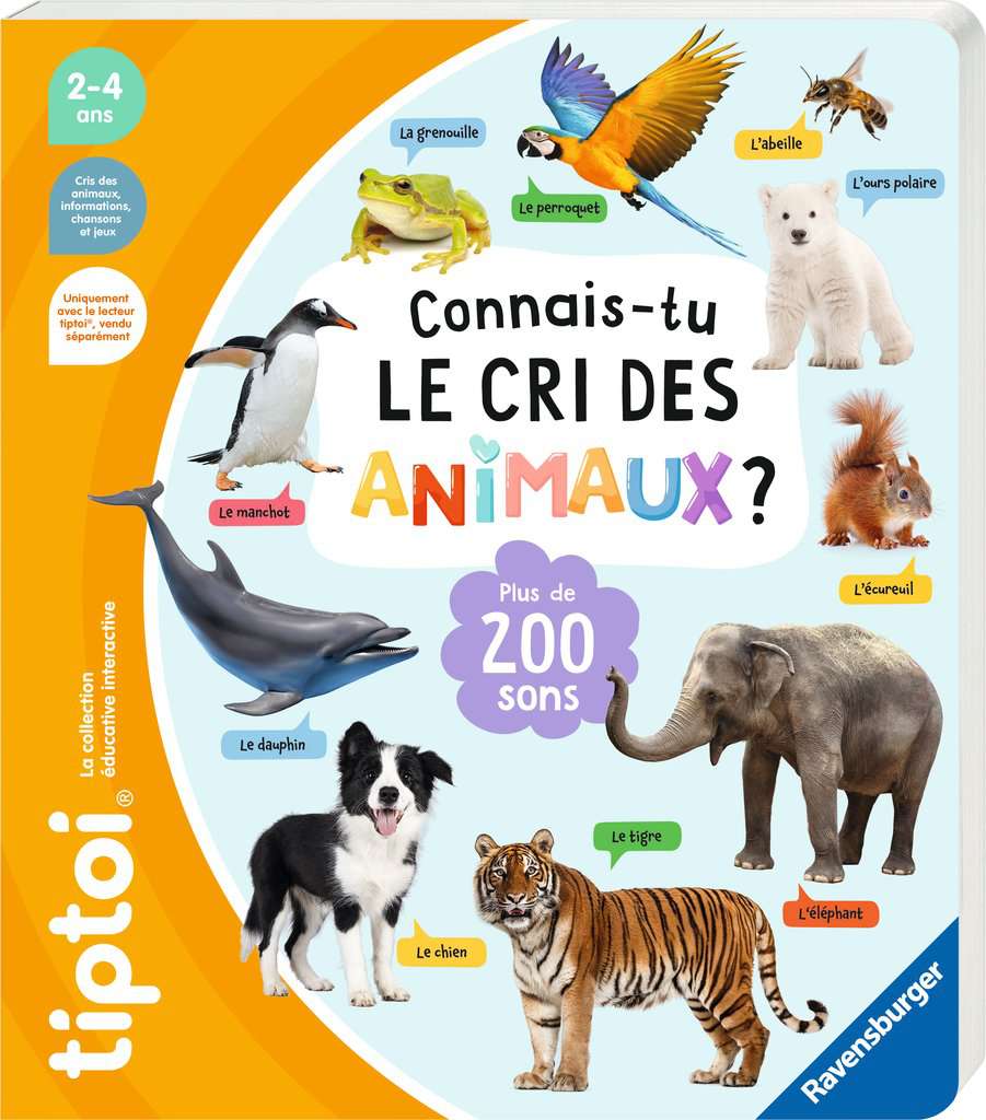 [13.099.074] TipToi - Connais-tu le cri des animaux