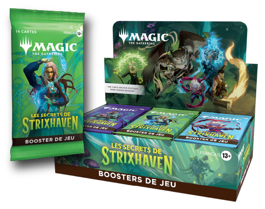 Magic The Gathering - Les Secrets de Strixhaven : Display FR (30 Play Boosters)