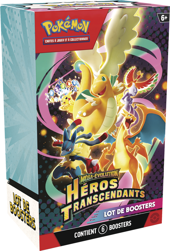 [POMES016B] Pokémon ME2.5 - Héros Transcendants - Bundle 6 boosters
