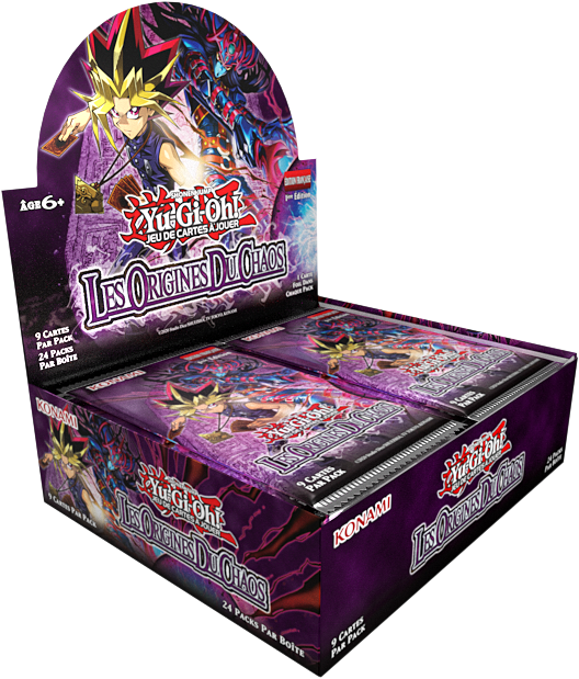 [613521] Yu-Gi-Oh! - Les Origines du Chaos : Display FR (24 boosters)