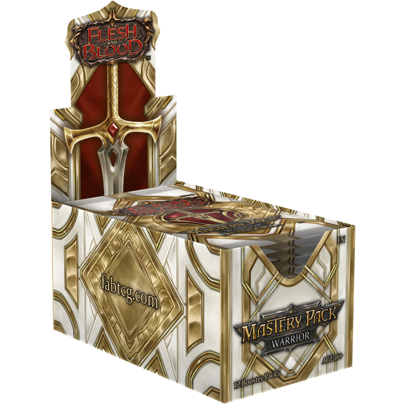 Flesh and Blood : Mastery Pack Warrior - Display EN (12 boosters)