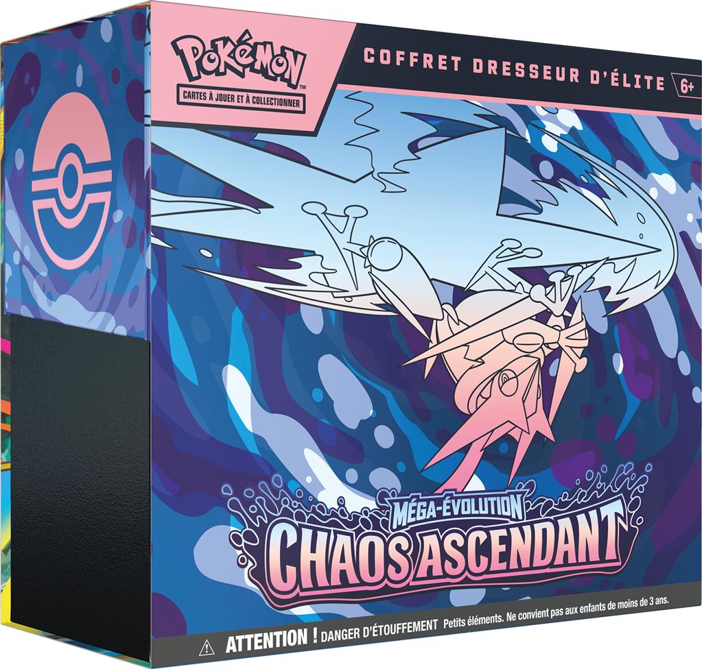 [POKELIME04] Pokémon ME04 - Chaos Ascendant : coffret Dresseur d'Elite (ETB)
