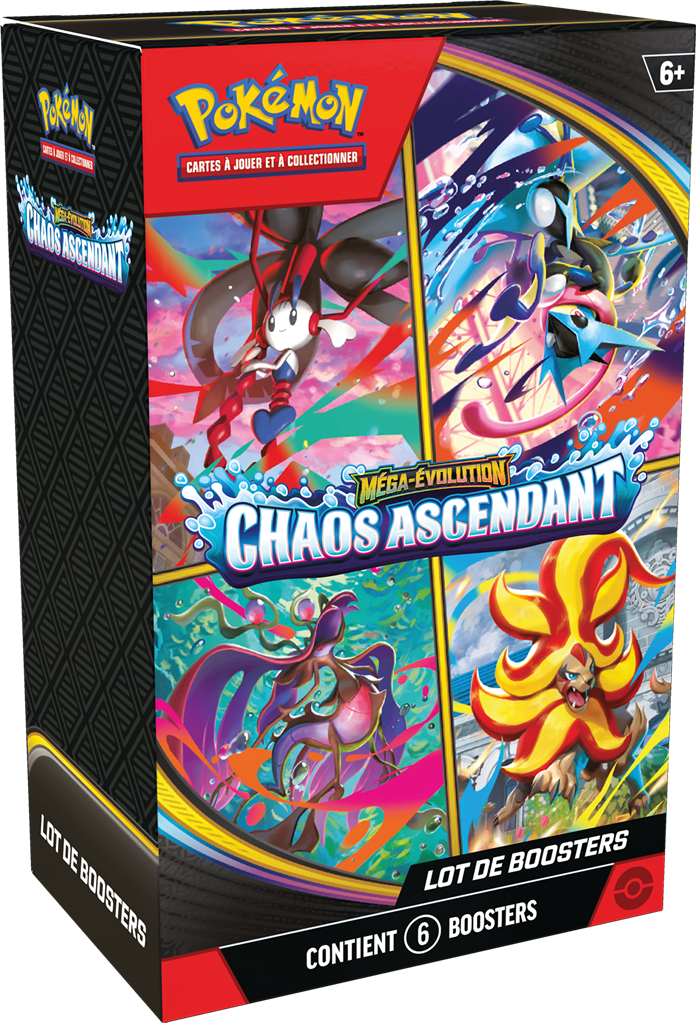 [POME046B] Pokémon ME04 - Chaos Ascendant : Bundle 6 boosters
