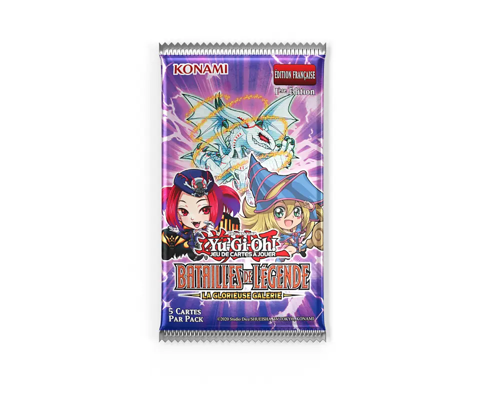 [613390-booster] Yu-Gi-Oh! - Batailles de Légende : La Glorieuse Galerie : Booster
