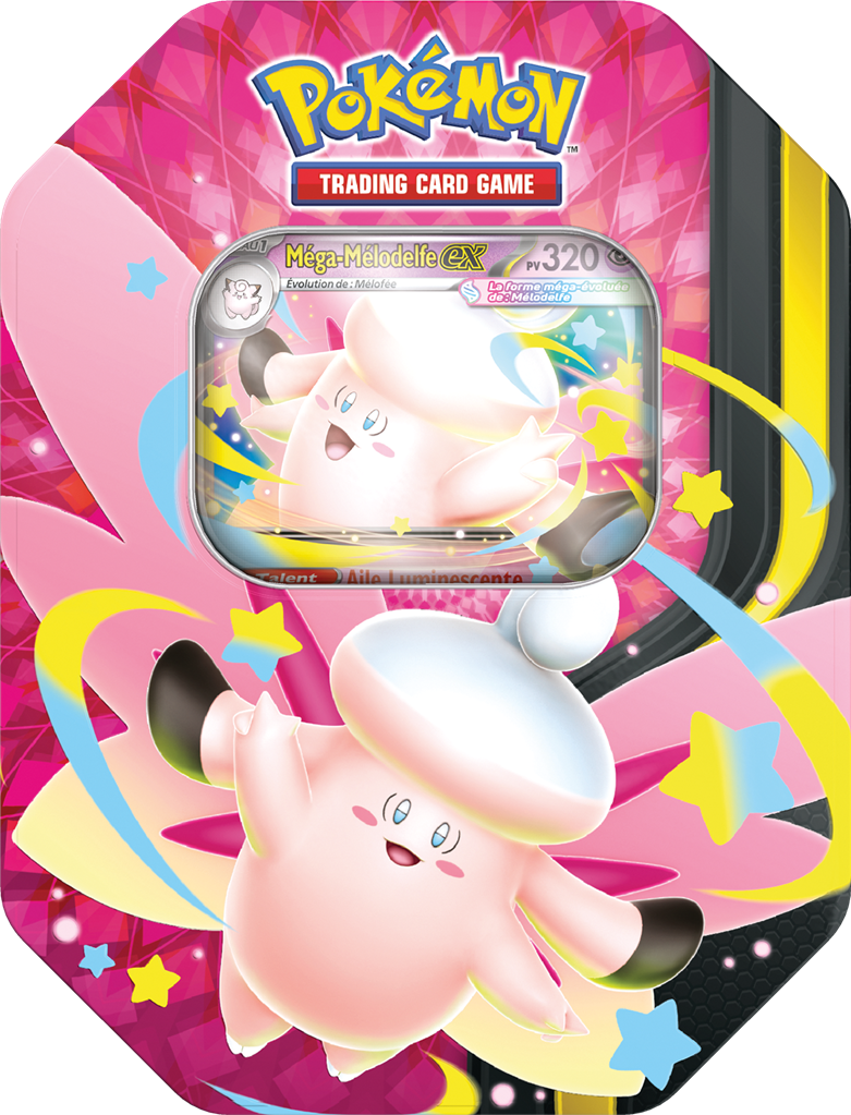 [POB56-melo] Pokémon : Pokébox Méga-Mélodelfe-Ex