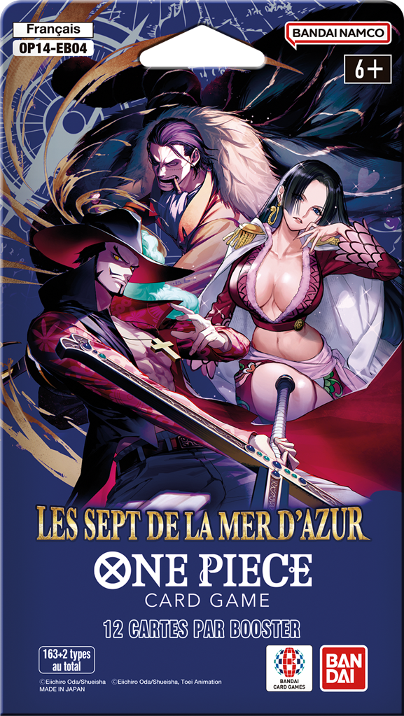 [OP14BBOFR] One Piece OP14 - Les Sept de la Mer d'Azur : Booster Blister FR