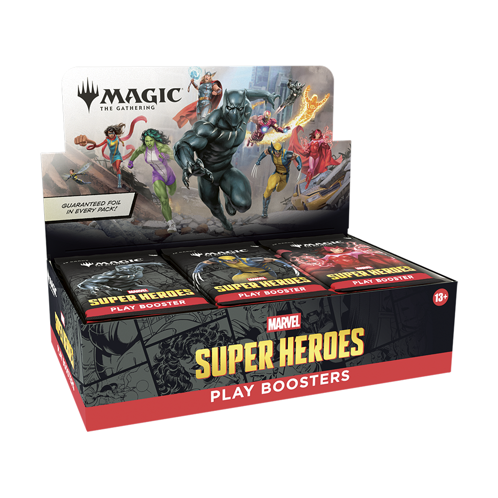 [WIMSHPLBOFR] Magic the Gathering - Marvel Super Heroes : Display FR (30 boosters)