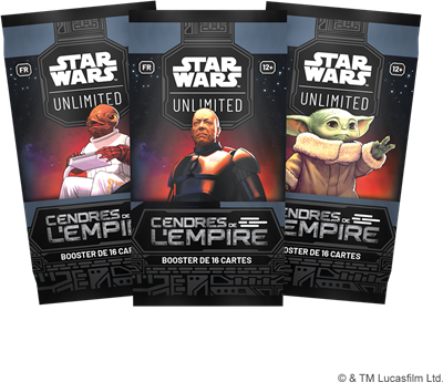 [FFGSWH0801FR-booster] Star Wars Unlimited : Cendres de l'Empire - Booster (FR)