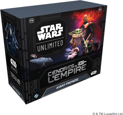 [FFGSWH0804FR] Star Wars Unlimited : Cendres de l'Empire - Boîte Avant-Première FR