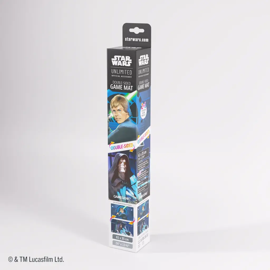 Star Wars Unlimited - Double-Sided Game Mat : Luke & Palpatine