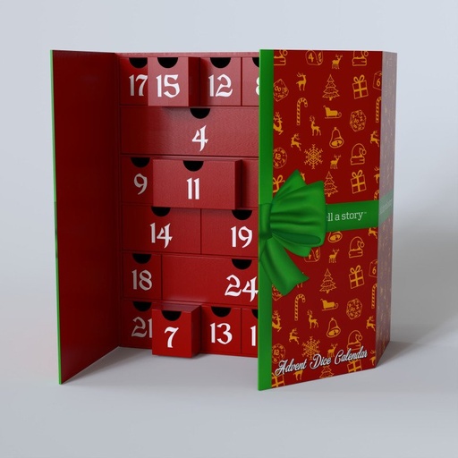 [ADCEE01] Calendrier de l'Avent - Dés Q Workshop : Édition Exclusive