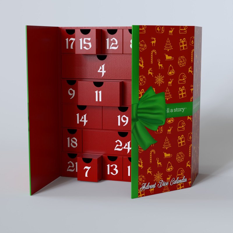 Calendrier de l'Avent - Dés Q Workshop : Édition Exclusive