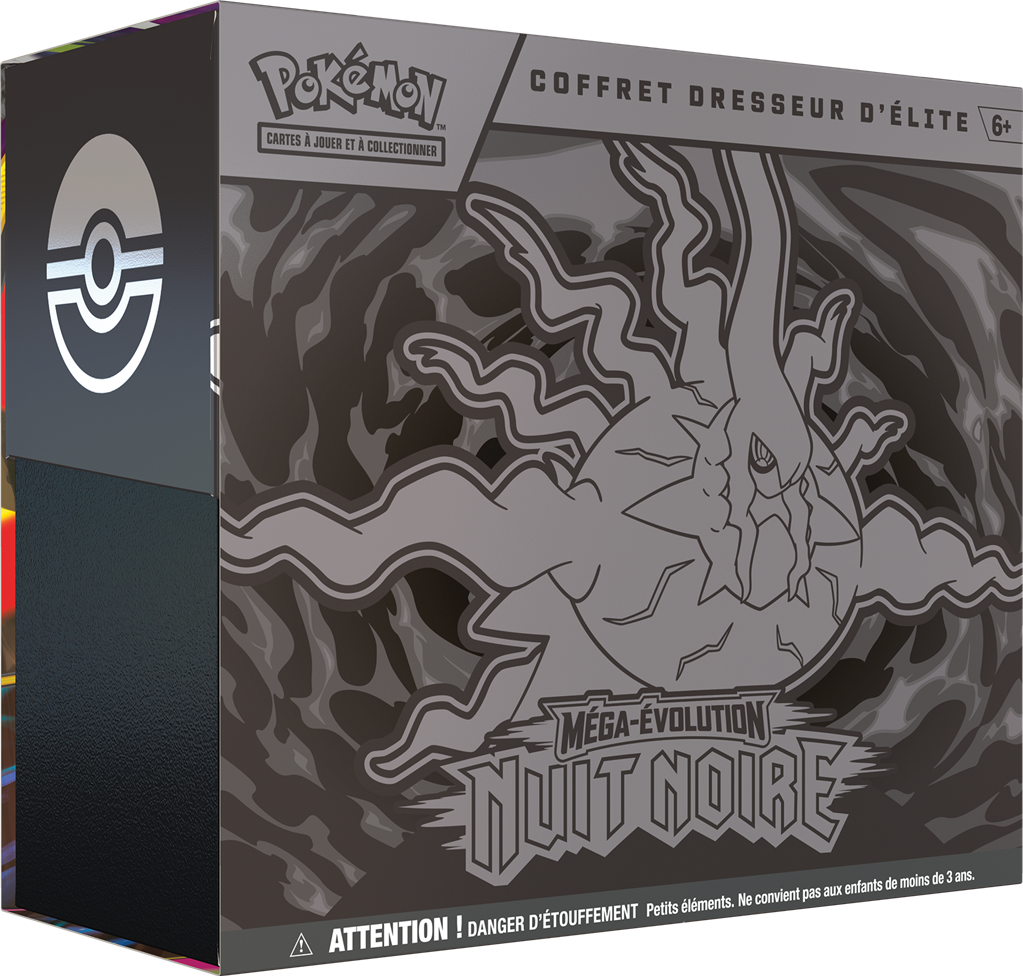 Pokémon ME05 - Nuit Noire : coffret Dresseur d'Elite (ETB)