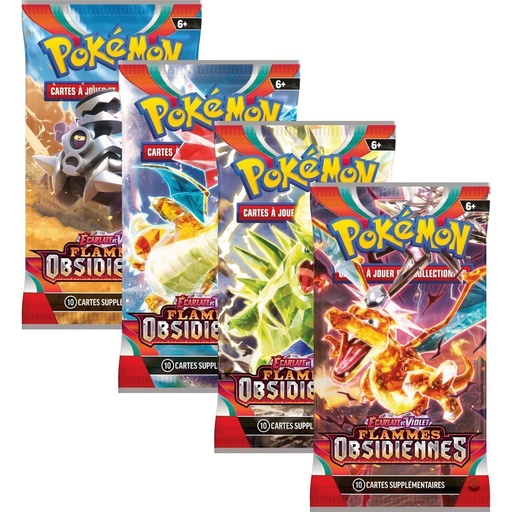 Pokémon EV03 - Flammes Obsidiennes: Boosters