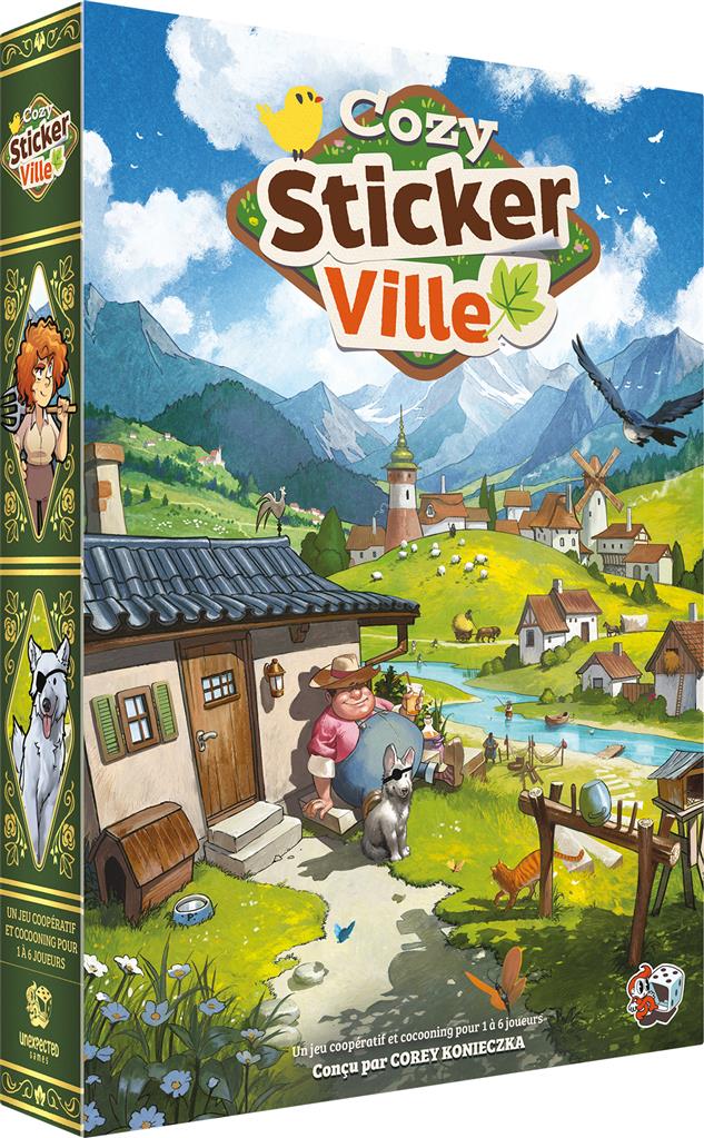 [UNGCSV01FR] Cozy Sticker Ville