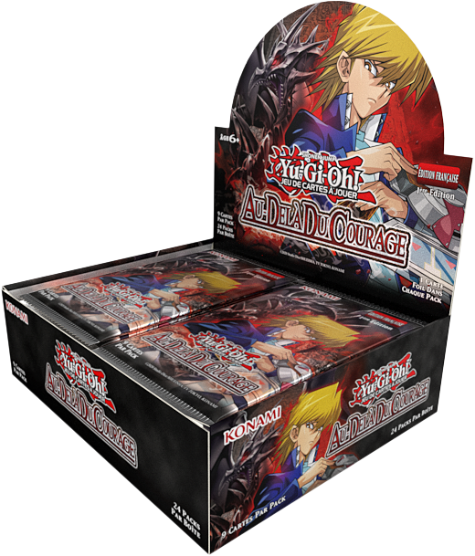 Yu-Gi-Oh! - Au-Delà Du Courage : Display FR (24 boosters)