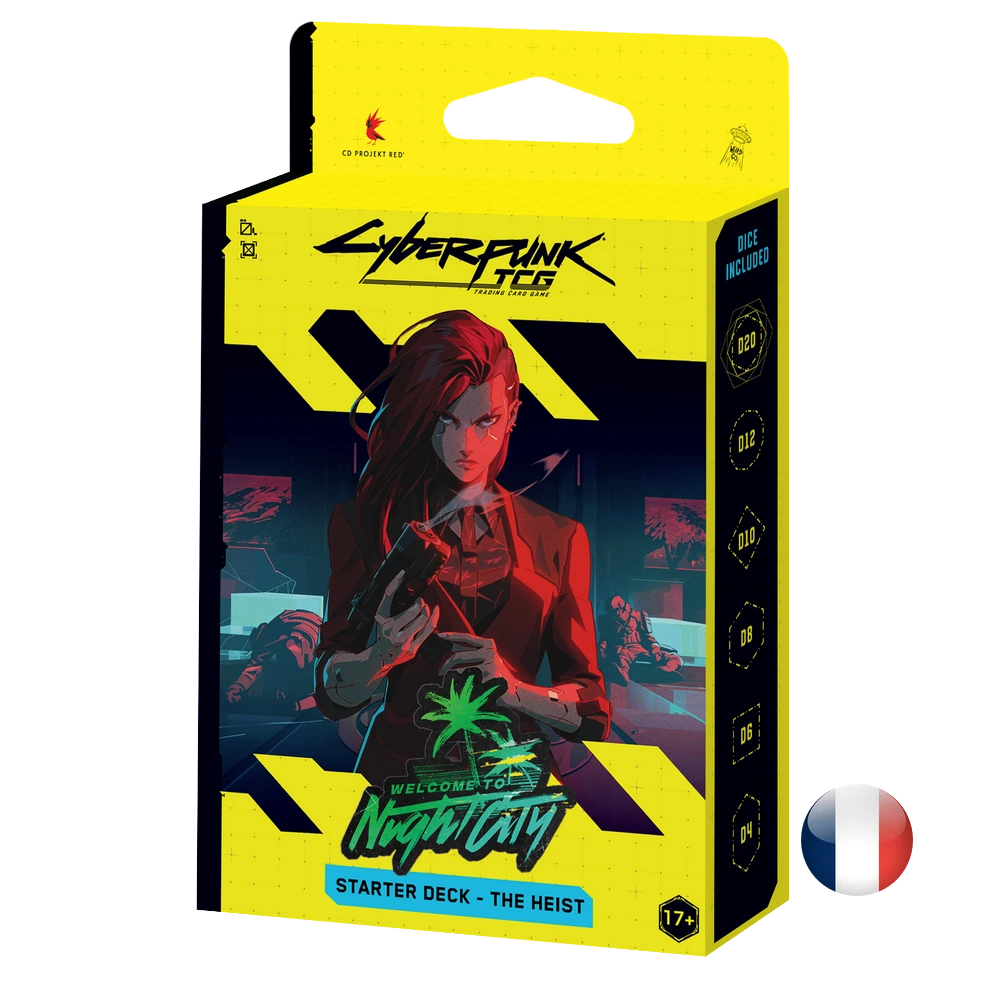 Cyberpunk JCC - Starter Deck - The Heist FR