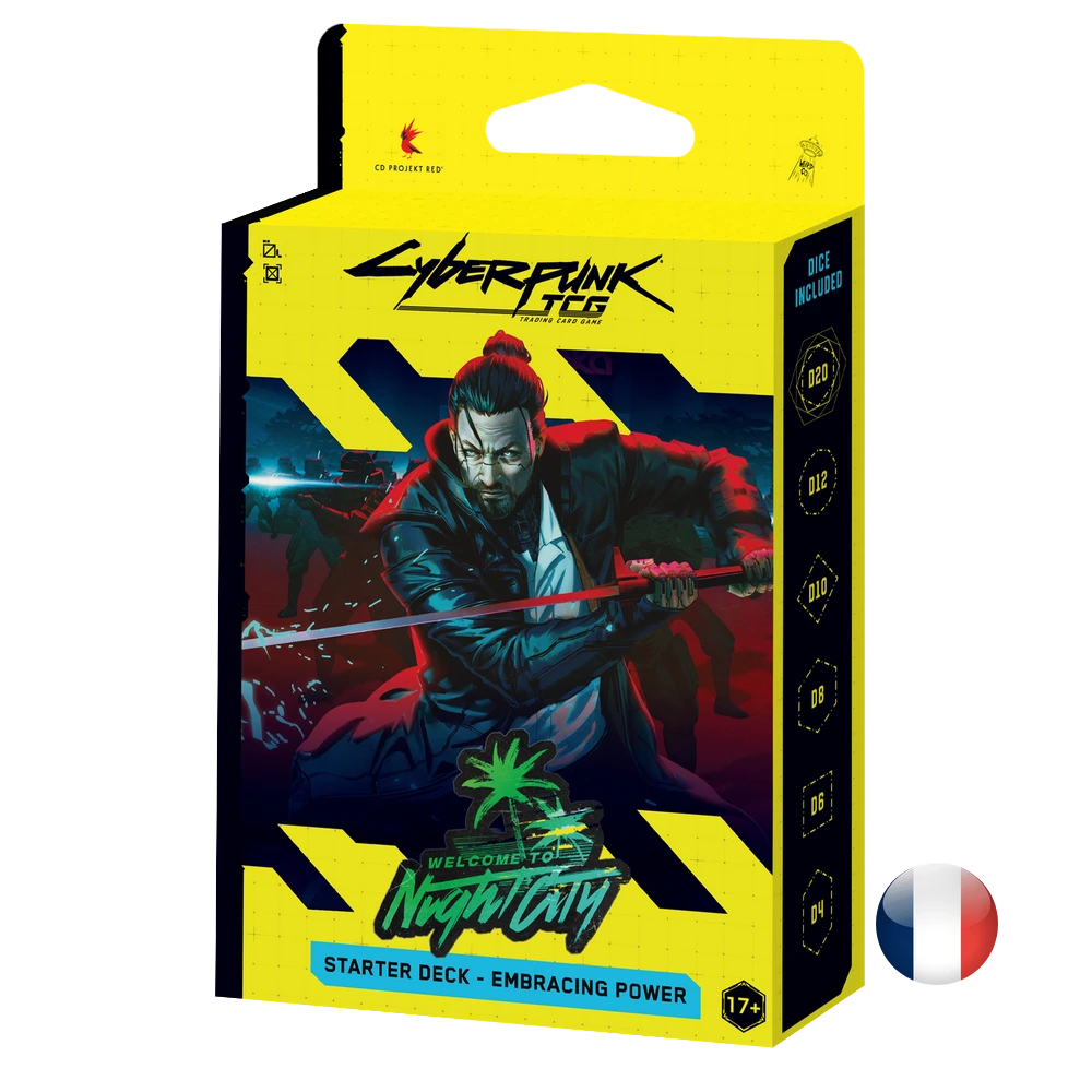 Cyberpunk JCC - Starter Deck - Embracing Power FR