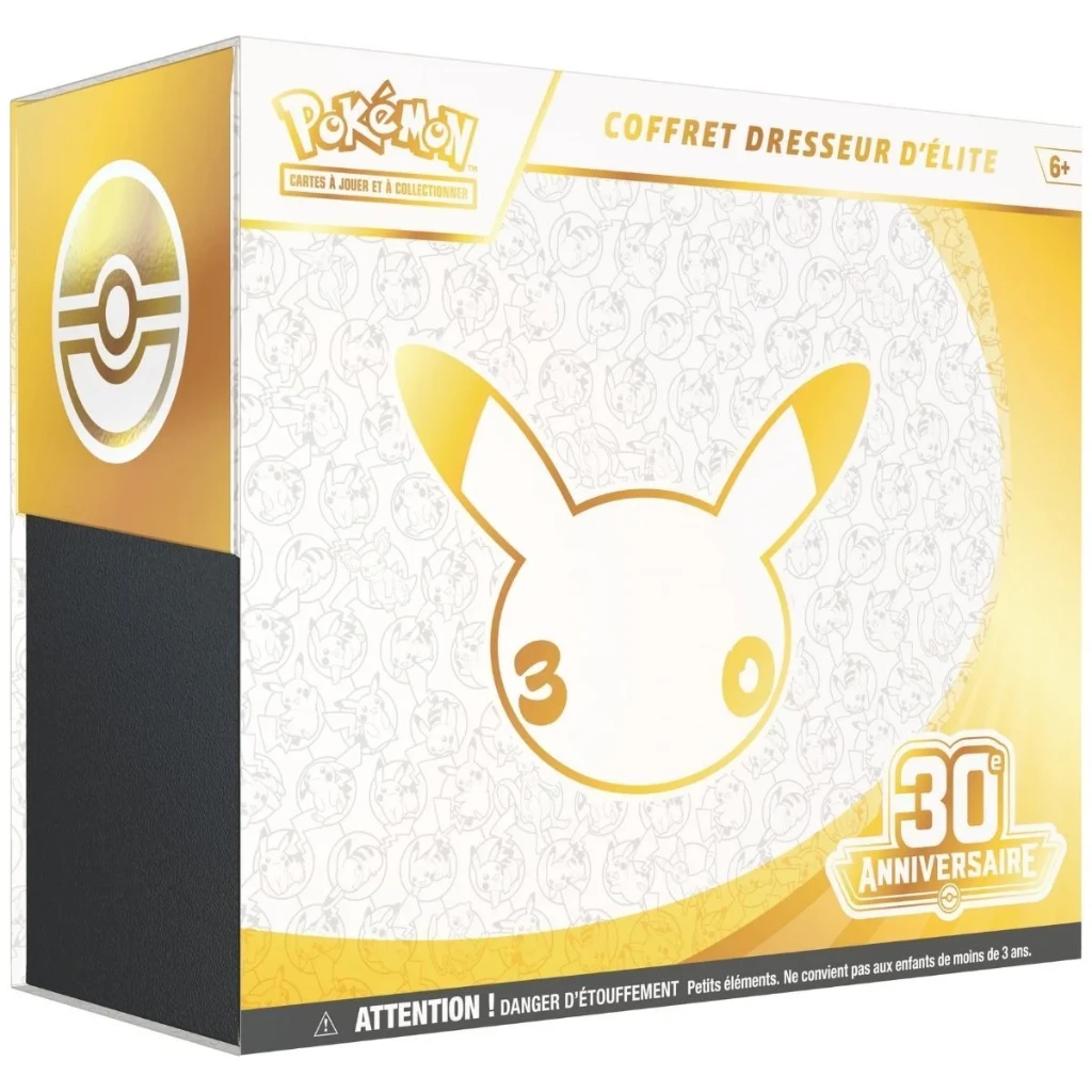 [POKTYAELI] Pokémon - 30ème anniversaire : Coffret Dresseur D'élite (ETB)