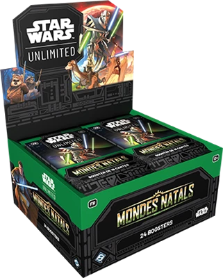 [FFGSWH0901FR] Star Wars Unlimited - Mondes Natals : Display FR (24 boosters)