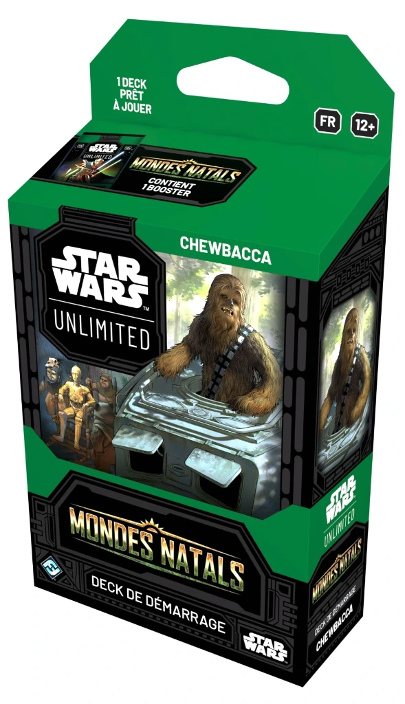 [FFGSWH0910FR-Chewbacca] Star Wars Unlimited - Mondes Natals: Deck de démarrage : Chewbacca