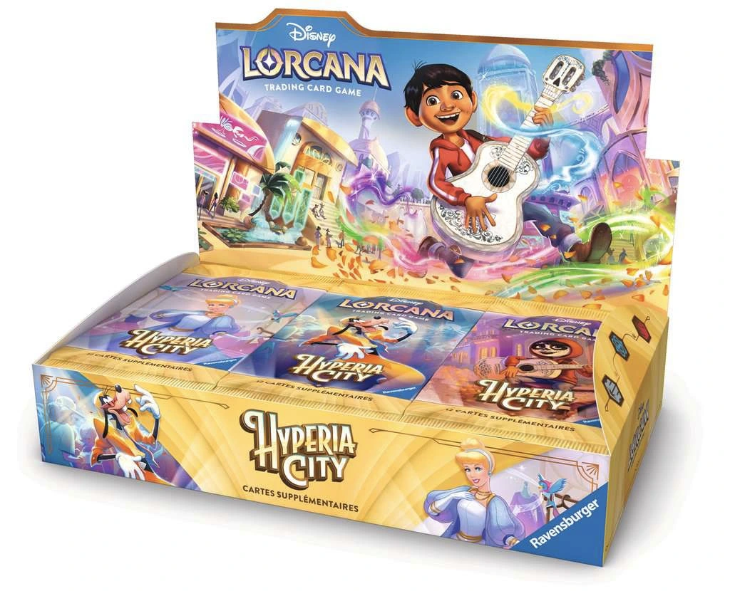 [11.090.100] Disney Lorcana TCG - Hyperia City : Display FR (24 boosters)