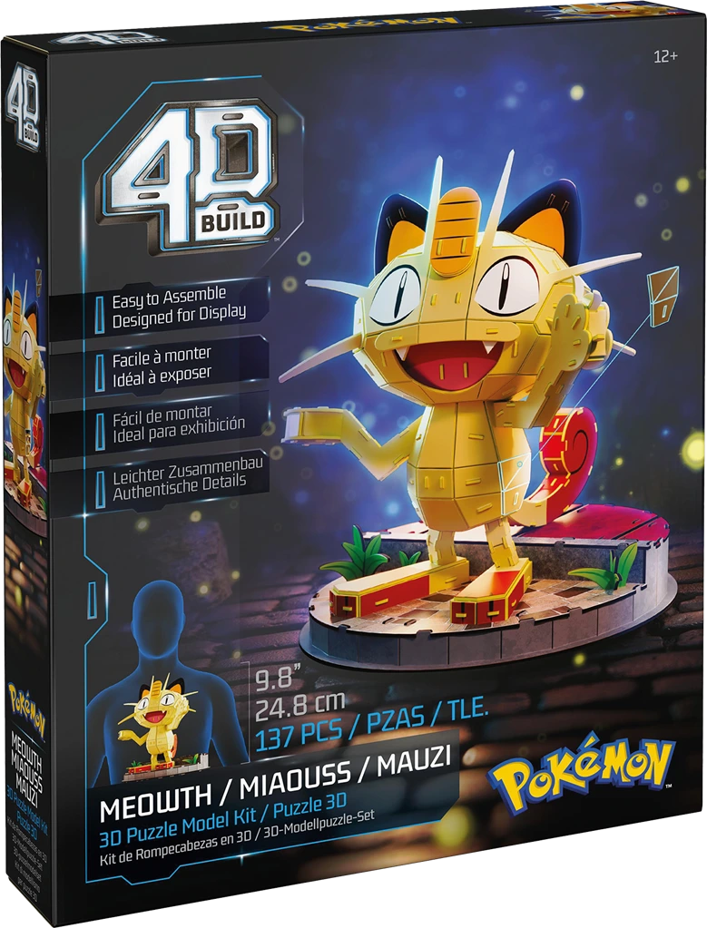 4D Build Pokémon - Miaouss