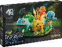 4D Build Pokémon - Pikachu, Bulbizarre, Salamèche, Carapuce