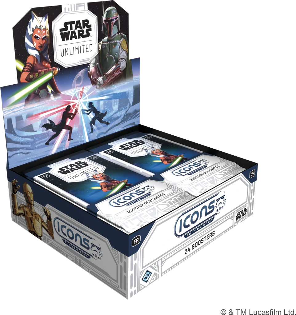 Star Wars Unlimited - Icons Edition 2027 : Display FR (24 boosters)