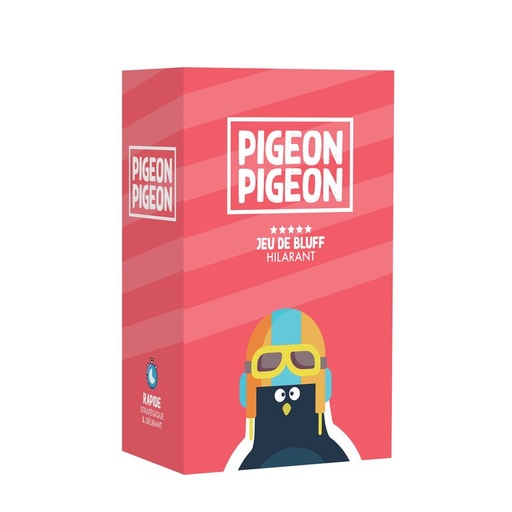 [ATMPIG0101FR] Pigeon Pigeon Rouge