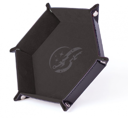 [611550d] Dagues Furtives - Cuir et Velours - Gris