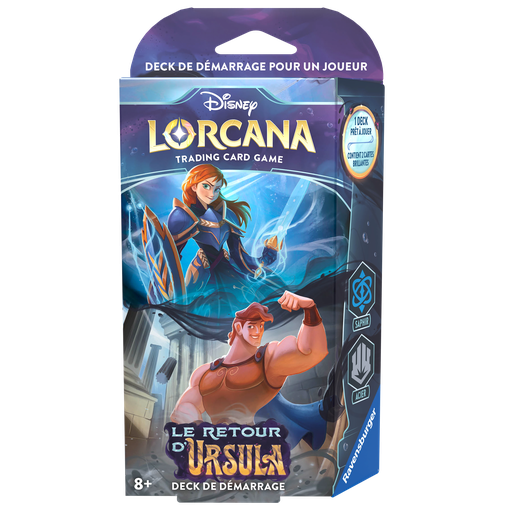 Disney Lorcana set4: Starters Anna et Hercule
