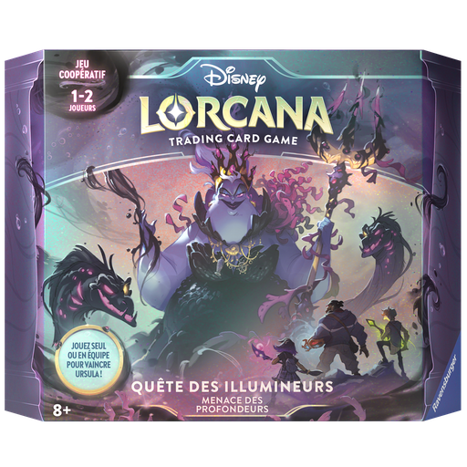 [11.098.358] Disney Lorcana set4: Menace des profondeurs : Coffret Quête des Illumineurs