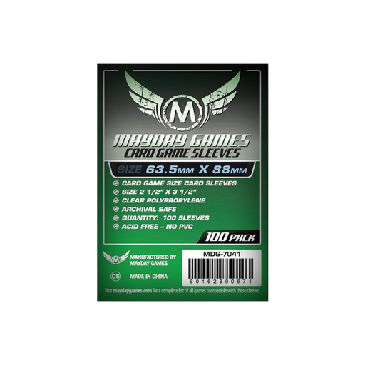 [MDG-7041] Sleeves 63,5x88 Standard - Mayday