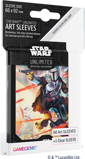 [GGS15053ML] GG : Star Wars Unlimited Art Sleeves : Mandalorian
