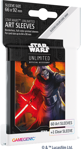 [GGS15058ML] GG : Star Wars Unlimited Art Sleeves : Kylo Ren