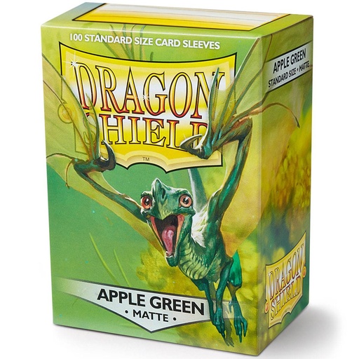 [AT-11018] Dragon Shield - Standard Sleeves - Matte Apple Green (x100)