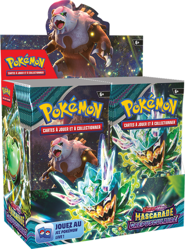 [POEV0602] Pokémon EV06 : Mascarade Crépusculaire -  Display FR (36 boosters)
