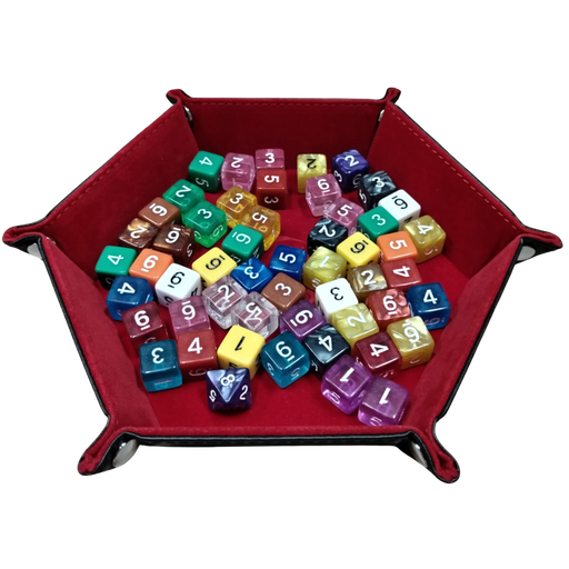 [610755d] D6 vrac (dé à 6 faces) à l'unité - aléatoire
