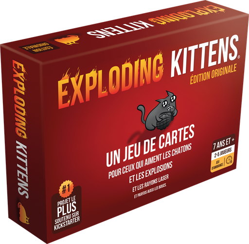 [EKIEK01FR] Exploding Kittens : le jeu de base