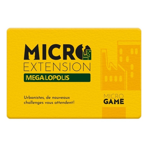 [MATBUT100097] Micro-Games: Mégalopolis Extensions Pack